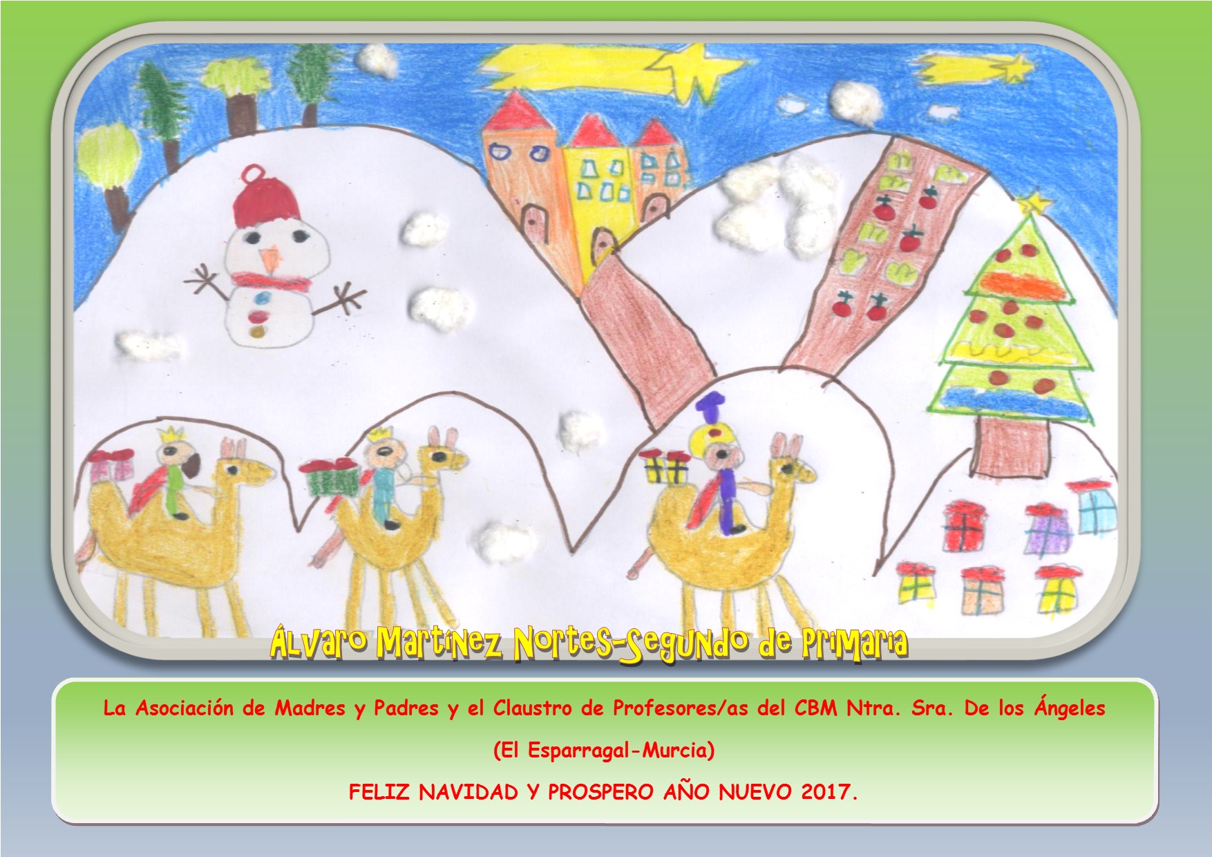 TARJETA NAVIDAD