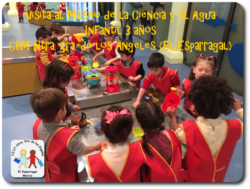 VISITA AL MUSEO DE LA CIENCIA Y EL AGUA INFANTIL 3 AÑOS