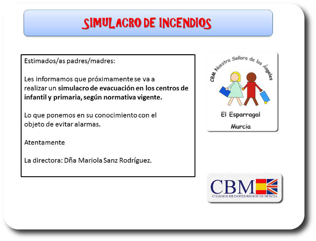 SIMULACRO DE INCENDIOS