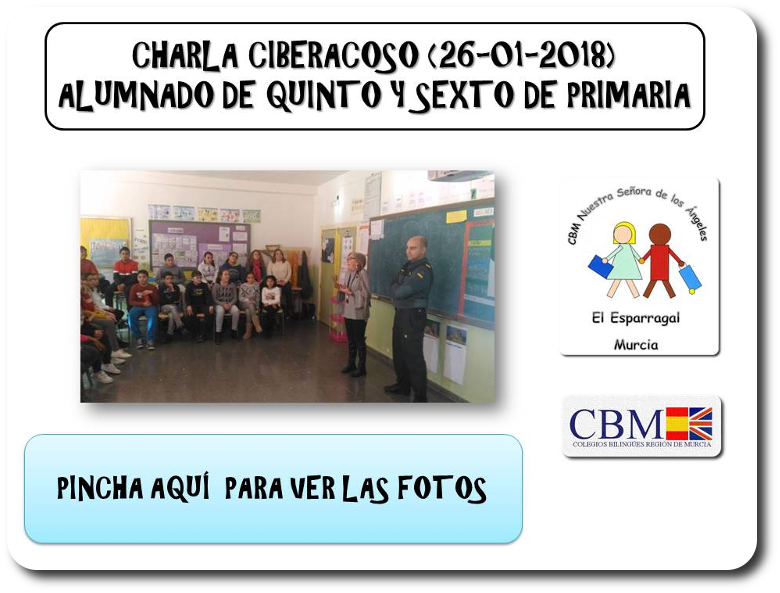CHARLA CIBERACOSO