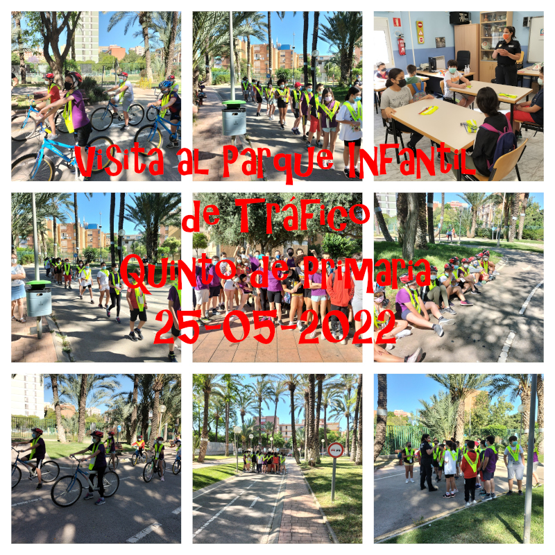 VISITA AL PARQUE INFANTIL DE TRAFICO
