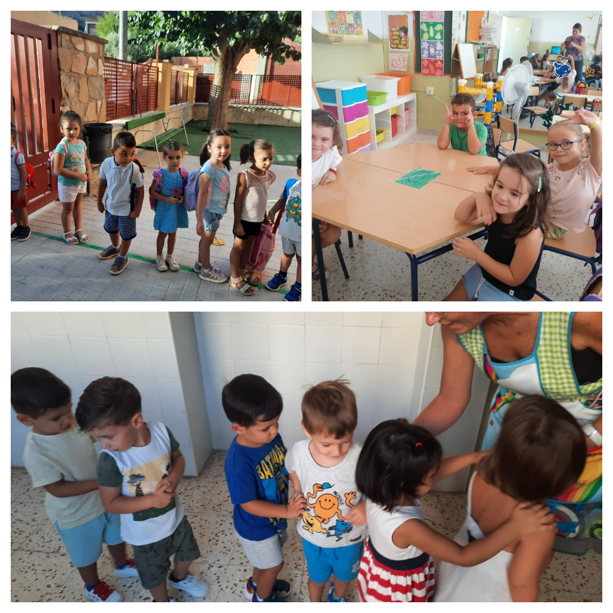 PRIMER DÍA EN INFANTIL