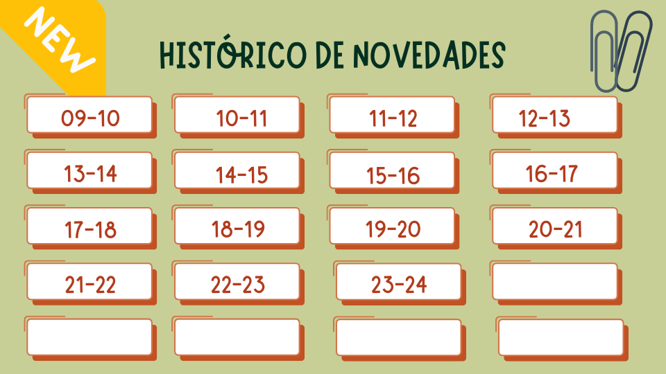 MENU NOVEDADES
