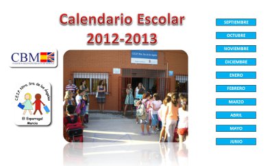 PINCHA AQUI PARA VER EL CALENDARIO ESCOLAR