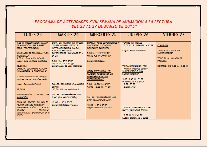 PROGRAMA