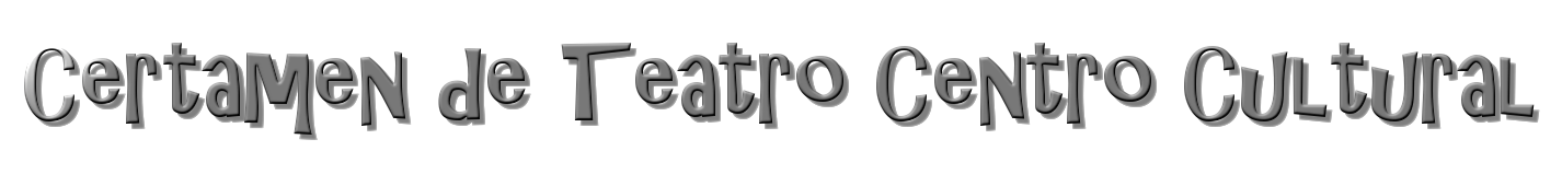 TEATRO EN EL CENTRO CULTURAL