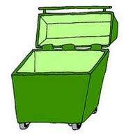 contenedor verde